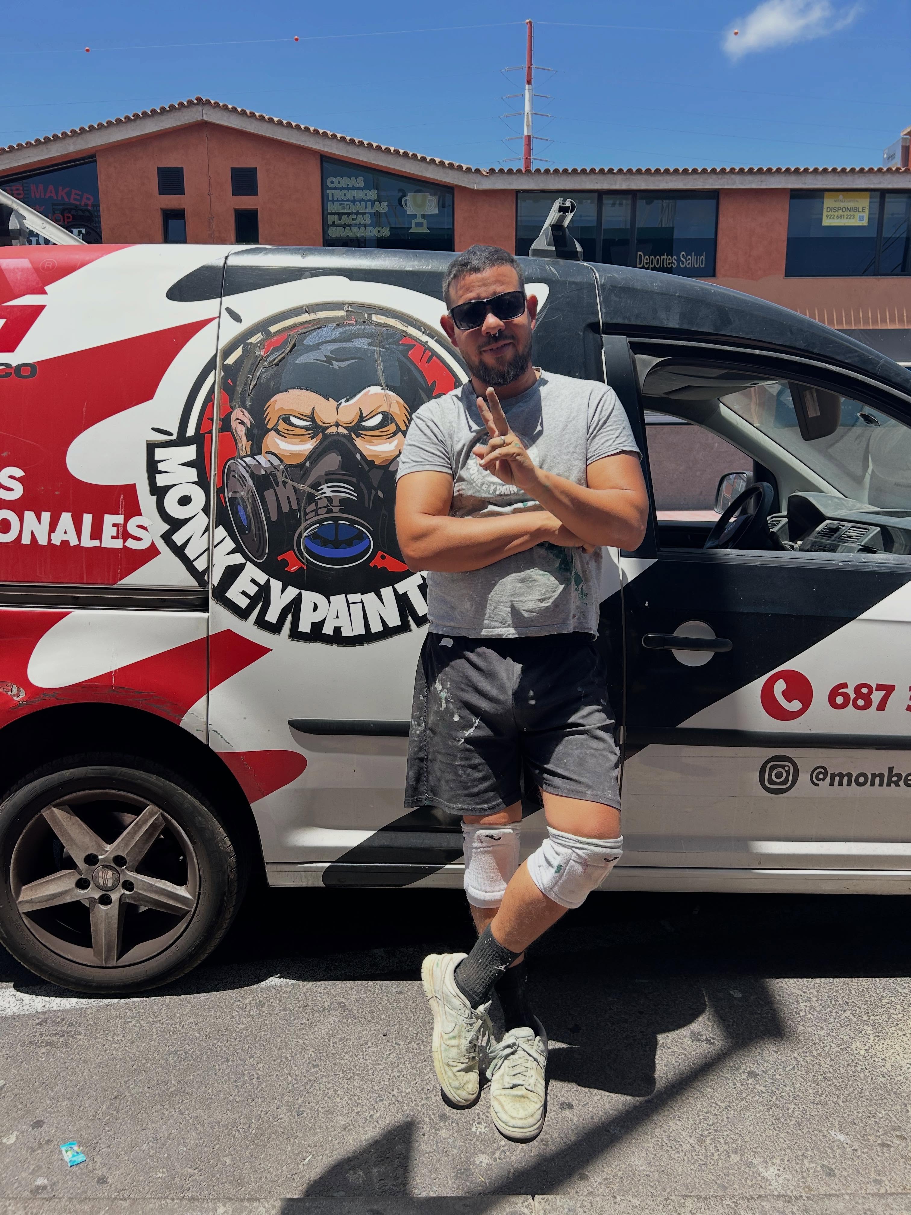 Edgar Araujo, fundador de Monkey Painters
